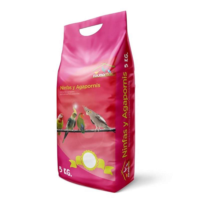 Comida para Ninfas y Agapornis 5Kg: Calidad natural que se nota